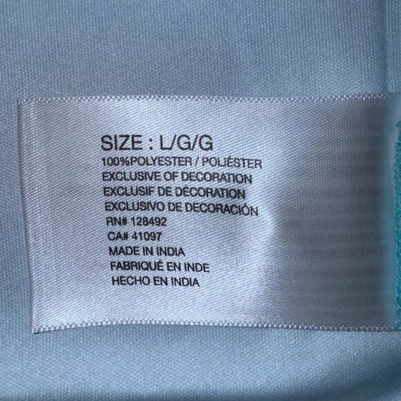 Men's Polo Large Green Greg Norman ML75 Short Sleeve 3 Buttons Shirt Golf - Picture 7 of 9